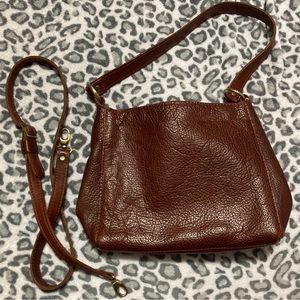 Portland Leather Goods Triangle Bag Nutmeg